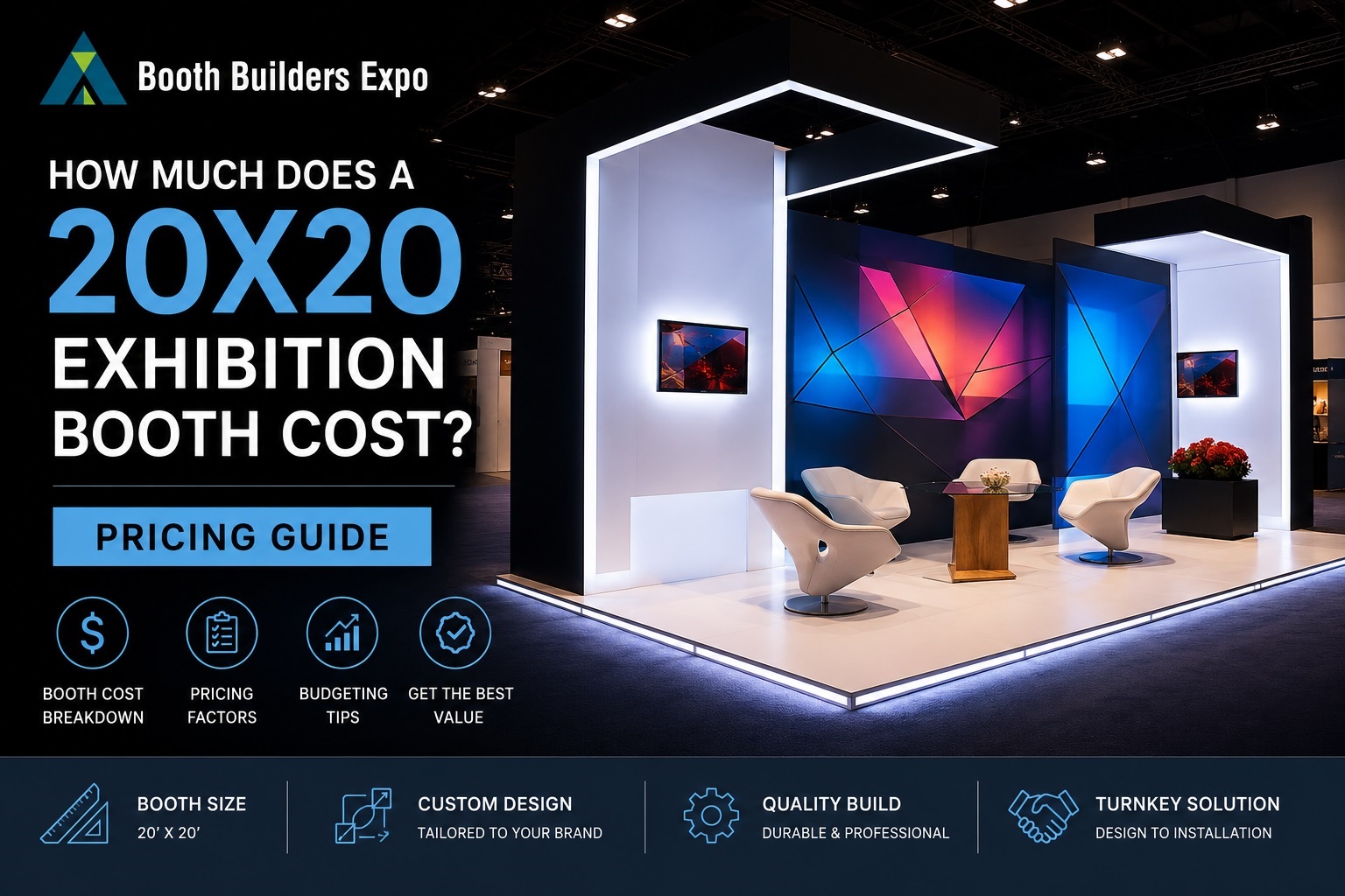 How Much Does a 20x20 Exhibition Booth Cost? Pricing Guide