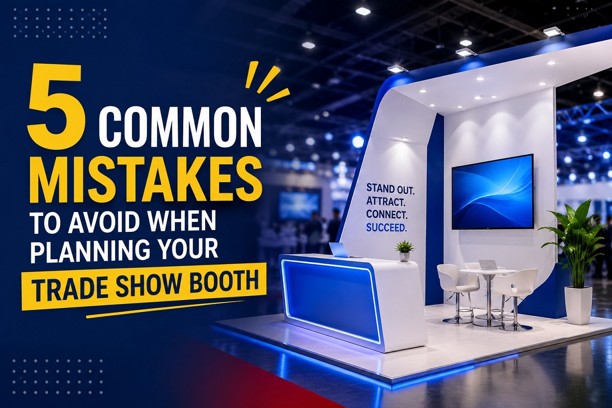 5 Common Mistakes to Avoid When Planning Your Trade Show Booth
