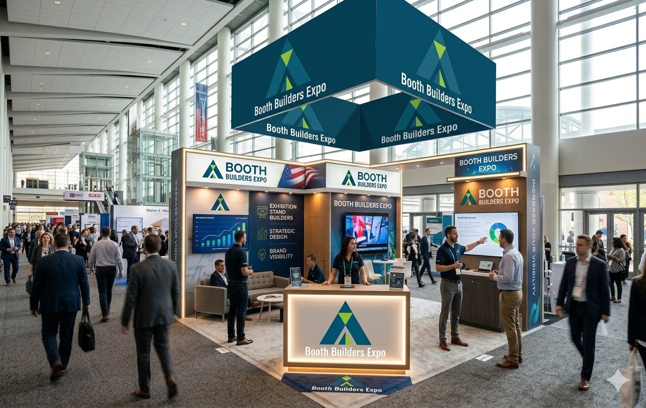 How Exhibition Stand Builders Washington Increase Brand Visibility at Trade Shows