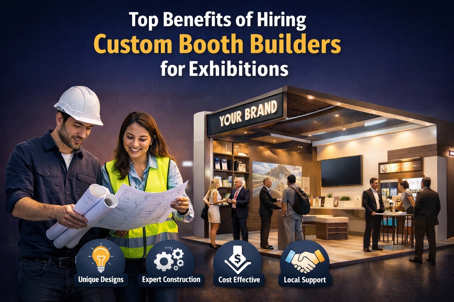 Top Benefits of Hiring Custom Booth Builders in Las Vegas for Exhibitions
