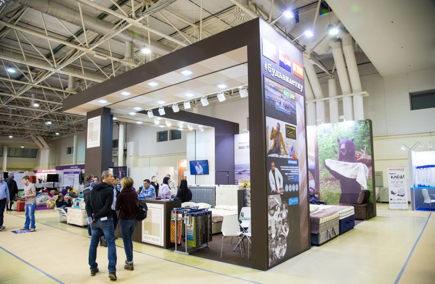 custom exhibition stand design company USA